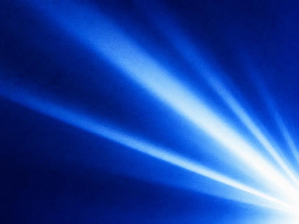 Haces de luz azul